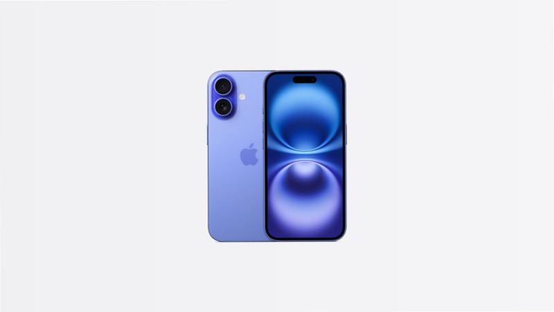 iPhone 16 e 16 Plus - Specifiche Tecniche 16GB 16GB Blu