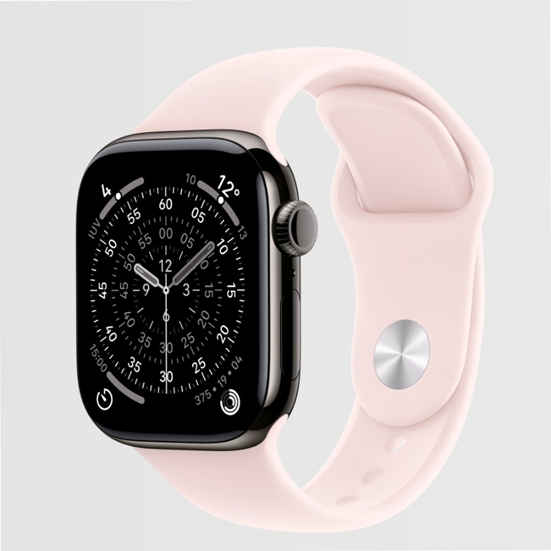 Apple Watch Series 11 - Cassa Titanio Ardesia 42mm watchOS Oro