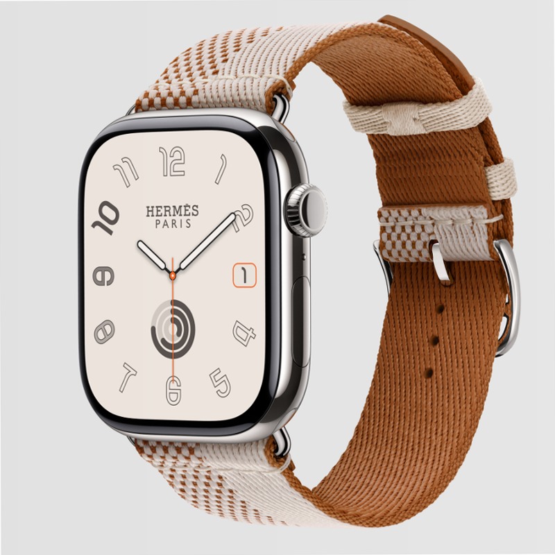 Apple Watch Hermès Series 11 Argento