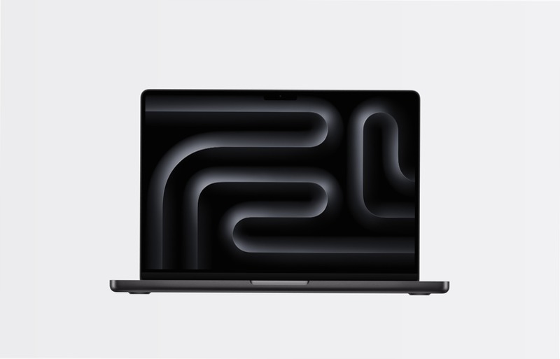 MacBook Pro, 14", chip M5 Max, CPU 18‑core, GPU 32‑core, Nero siderale, Vetro con nanotexture, 36GB di memoria, 8TB di archiviazione