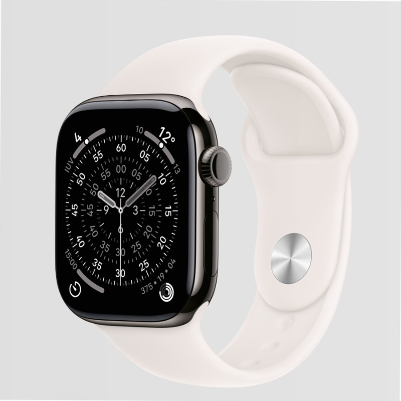 Apple Watch Series 11 - Cassa Titanio Ardesia 42mm watchOS Oro