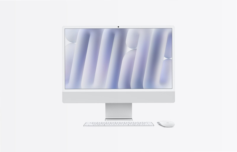 iMac 24 Pollici Argento: Potenza e Stile 32 512GB