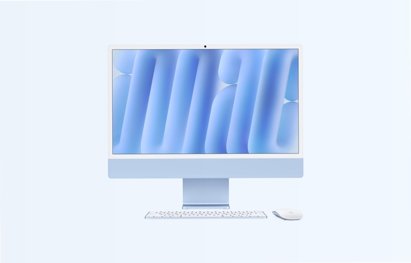 iMac 24 Pollici Blu: Potenza e Stile 32 512GB