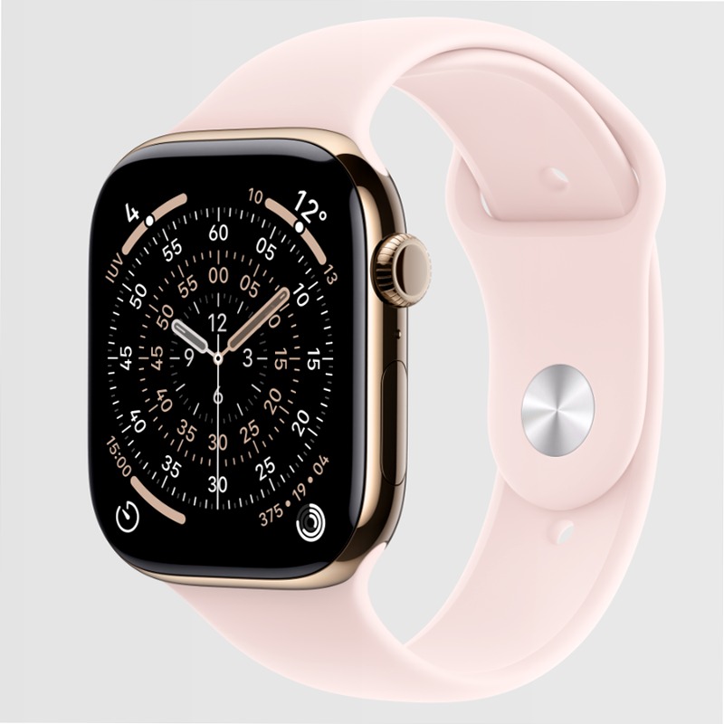 Apple Watch Series 11 - Cassa Titanio Oro 46mm watchOS Rosa