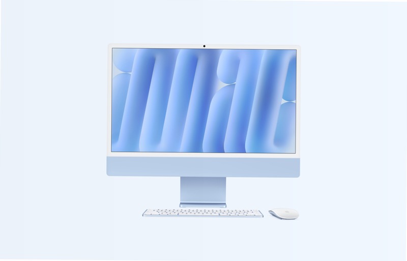 iMac 24 Pollici Blu: Potenza e Stile 32 512GB