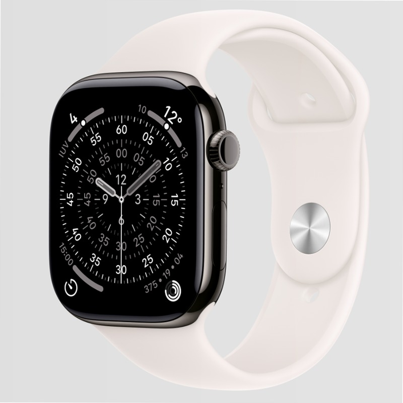 Apple Watch Series 11 - Cassa Titanio Ardesia 46mm watchOS Oro