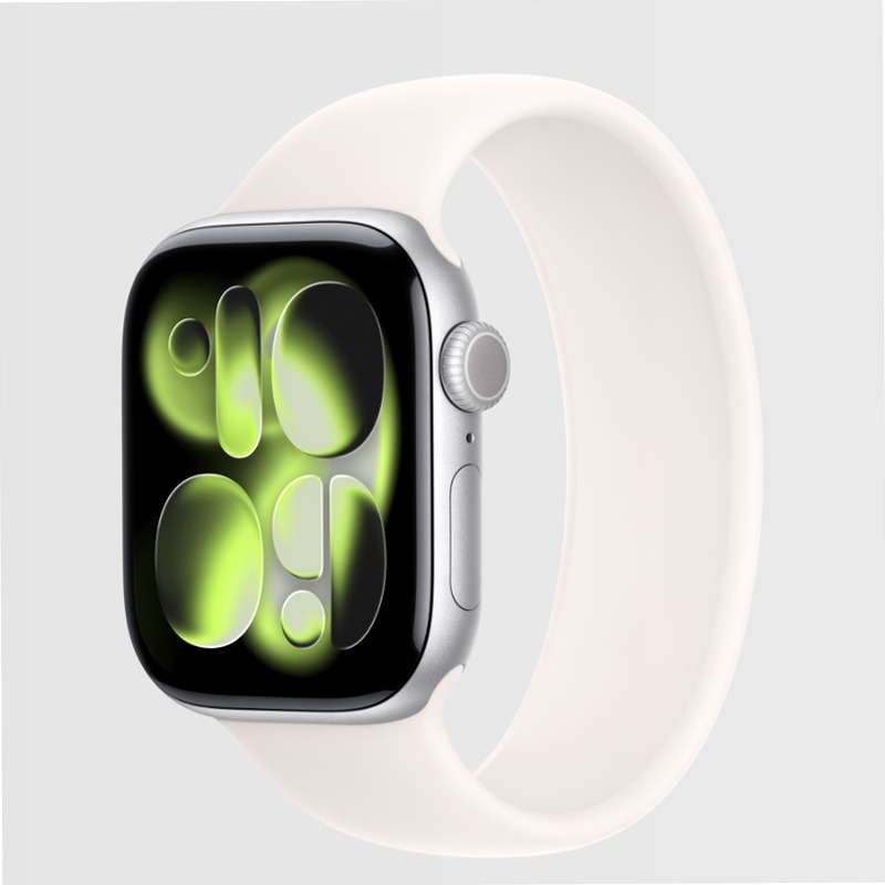Apple Watch Series 11 GPS 42mm Argento watchOS