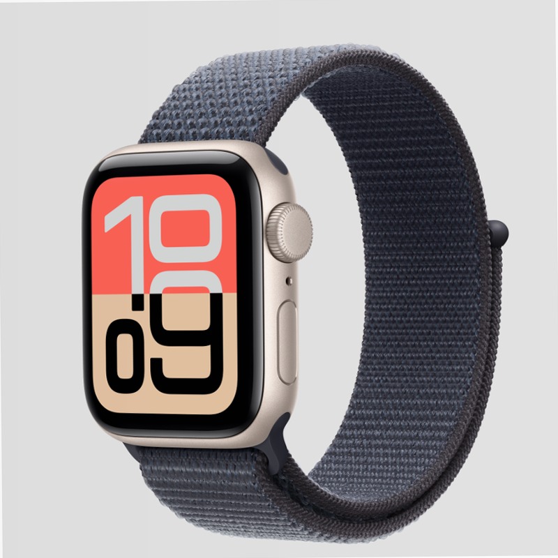 Apple Watch SE 3 - Cassa 40 mm Alluminio Galassia watchOS