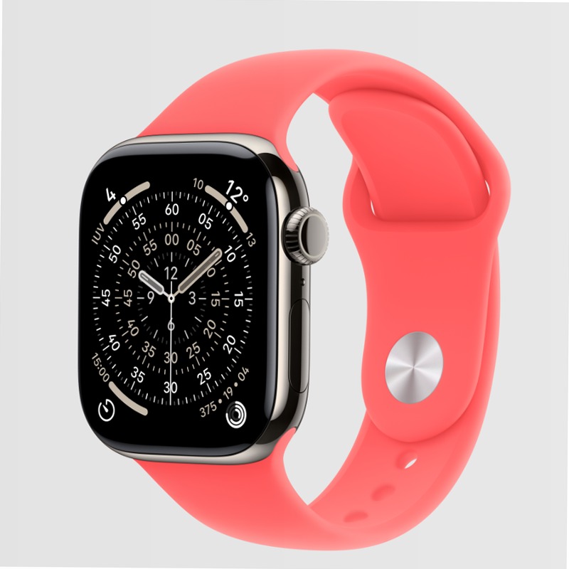 Apple Watch Series 11 - Cassa Titanio Rosa Guava