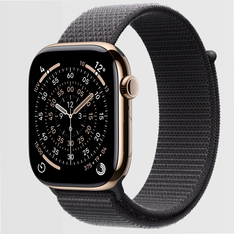 Apple Watch Series 11 - Cassa Titanio Oro 46mm