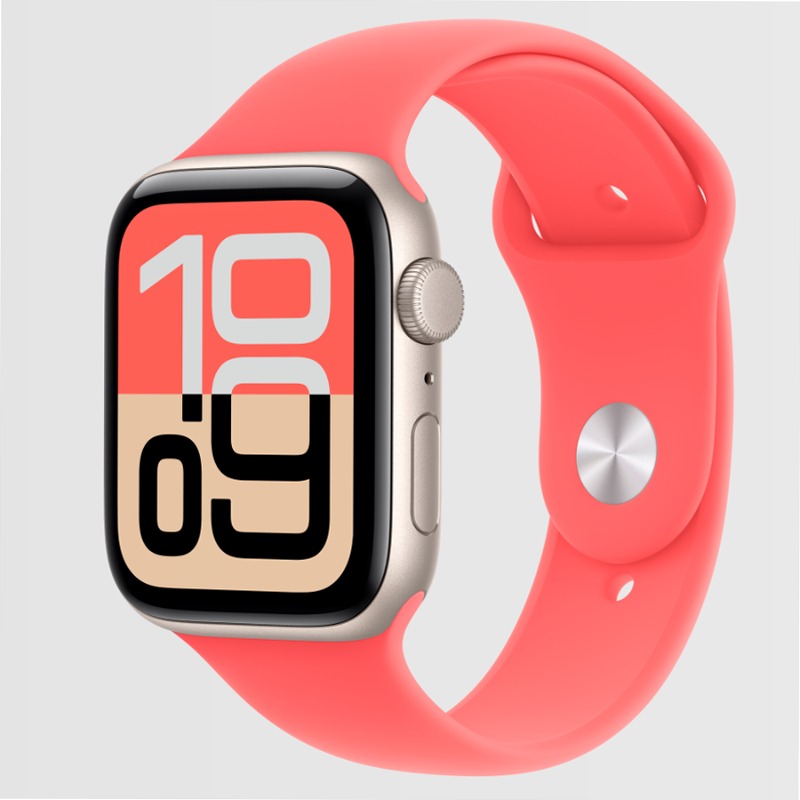 Apple Watch SE 3 - Cassa 44 mm Alluminio Galassia Rosa