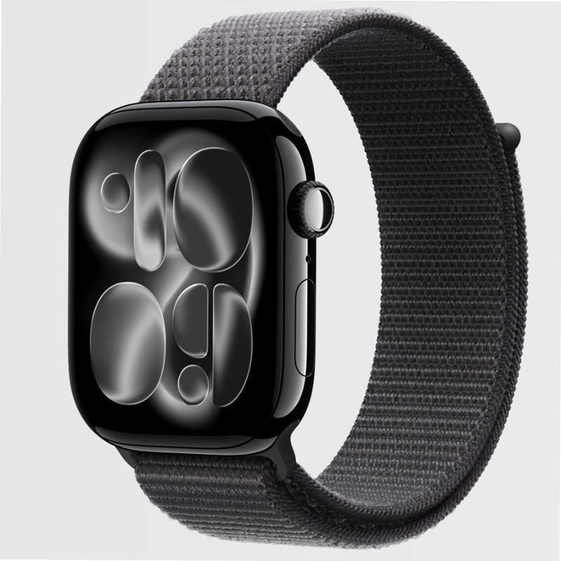 Apple Watch Series 11 - Cassa 46mm Alluminio Jet Black watchOS Nero