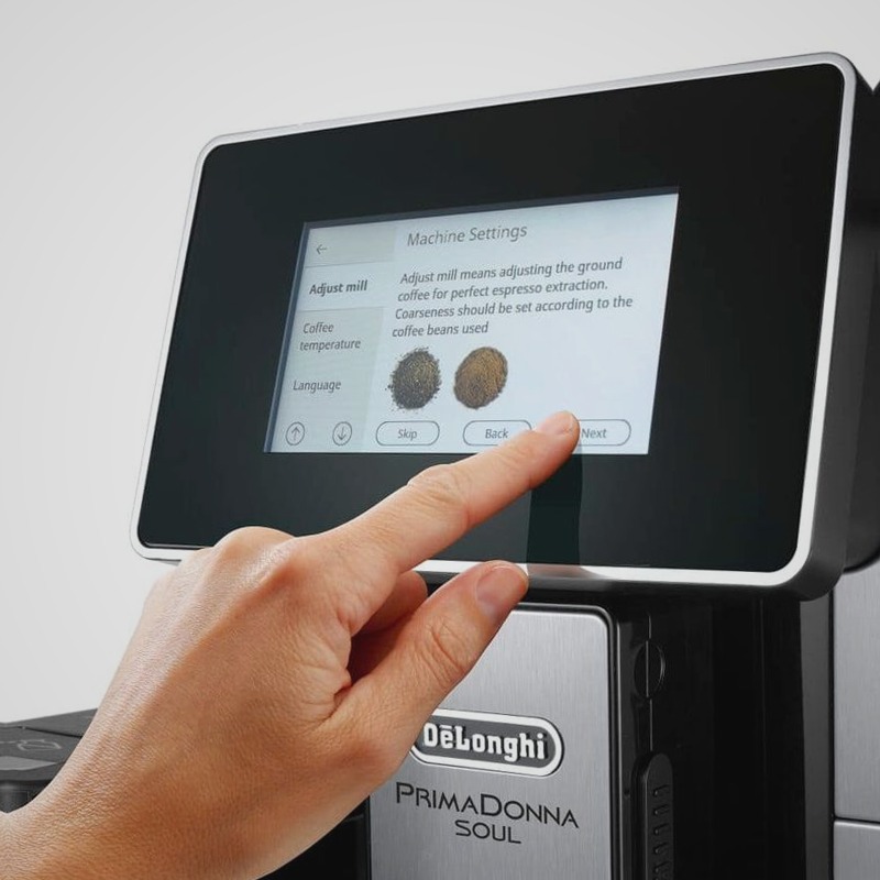 Macchina automatica per caffè PrimaDonna Soul ECAM610.75.MB Nero 19bar Chicchi