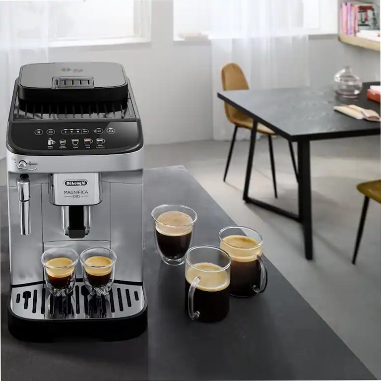 Macchina automatica per caffè Magnifica Evo ECAM292.33.SB Argento 15bar Chicchi