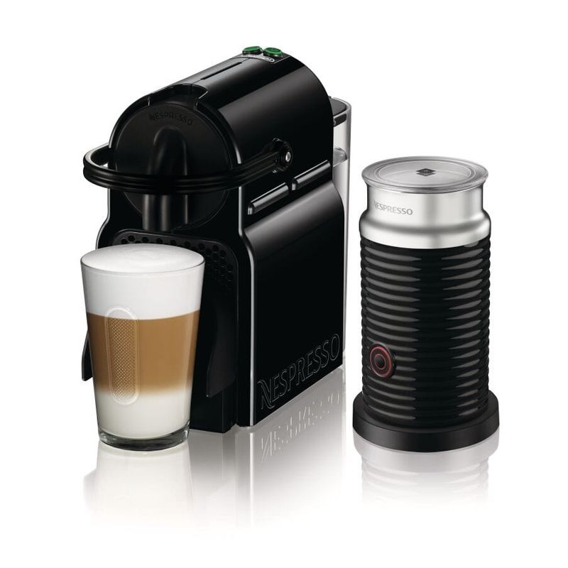 Inissia EN80.BAE - Caffè veloce e perfetto Nero 19bar