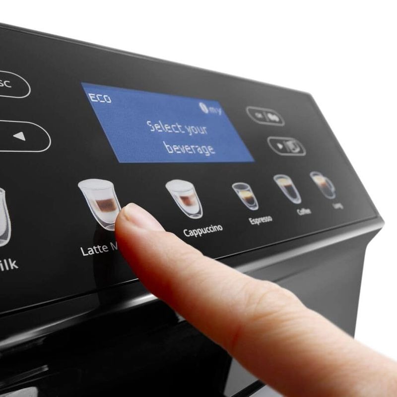 Macchina Automatica per Caffè Eletta Cappuccino Evo ECAM46.860.B Nero 15bar Chicchi