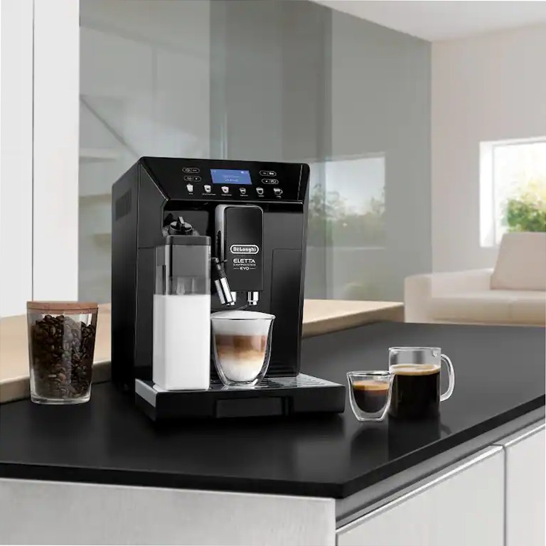 Macchina Automatica per Caffè Eletta Cappuccino Evo ECAM46.860.B Nero 15bar Chicchi