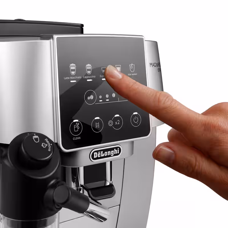 Macchina automatica per caffè in chicchi Magnifica Start ECAM220.80.SB Argento 15bar