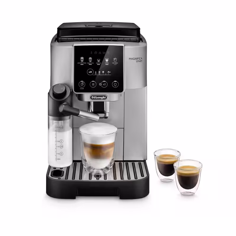 Macchina automatica per caffè in chicchi Magnifica Start ECAM220.80.SB Argento 15bar