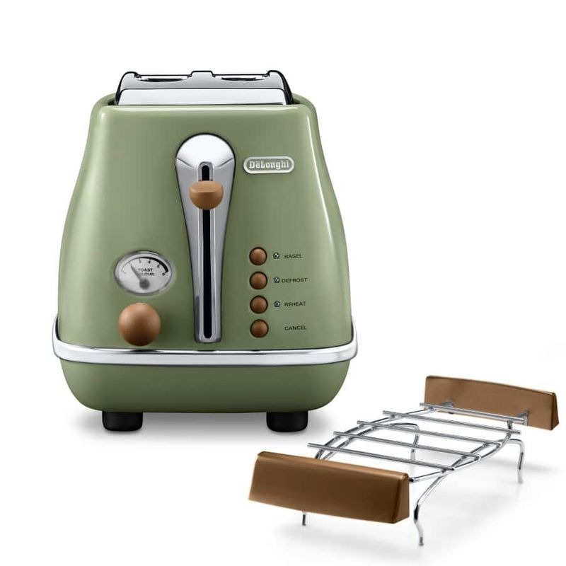 Tostapane Icona Vintage CTOV2103.GR 2 Verde