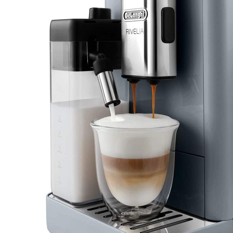 Macchina automatica per caffè Rivelia EXAM440.55.G Grigio 19bar Chicchi