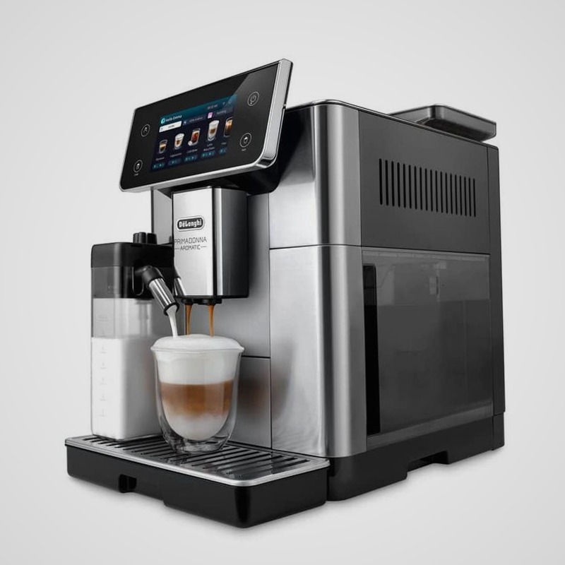 Macchina automatica per caffè PrimaDonna Aromatic ECAM630.55.SM Argento 19bar