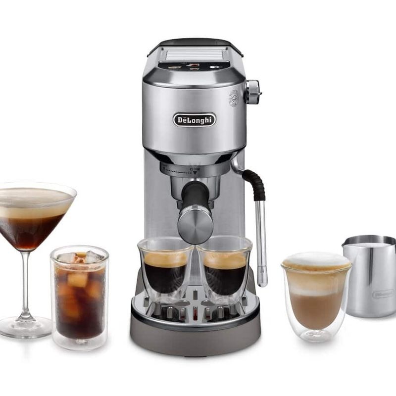 Macchina da caffè manuale Dedica Duo EC890.M 15bar