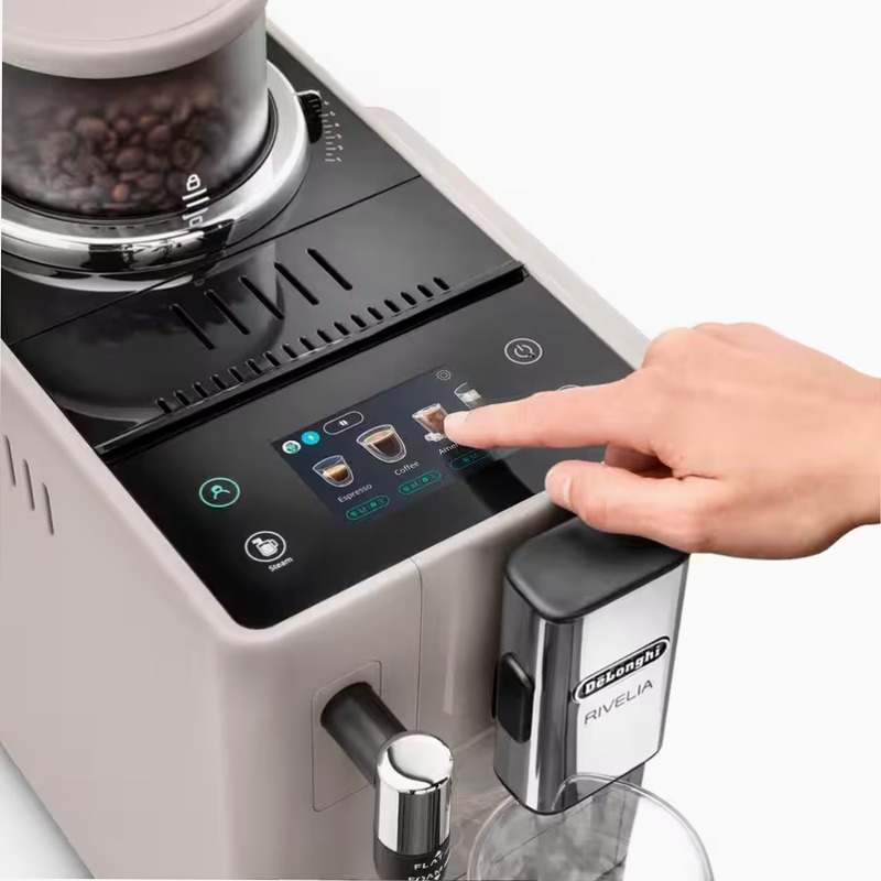 Macchina automatica per caffè Rivelia EXAM440.35.BG Beige 19bar Chicchi