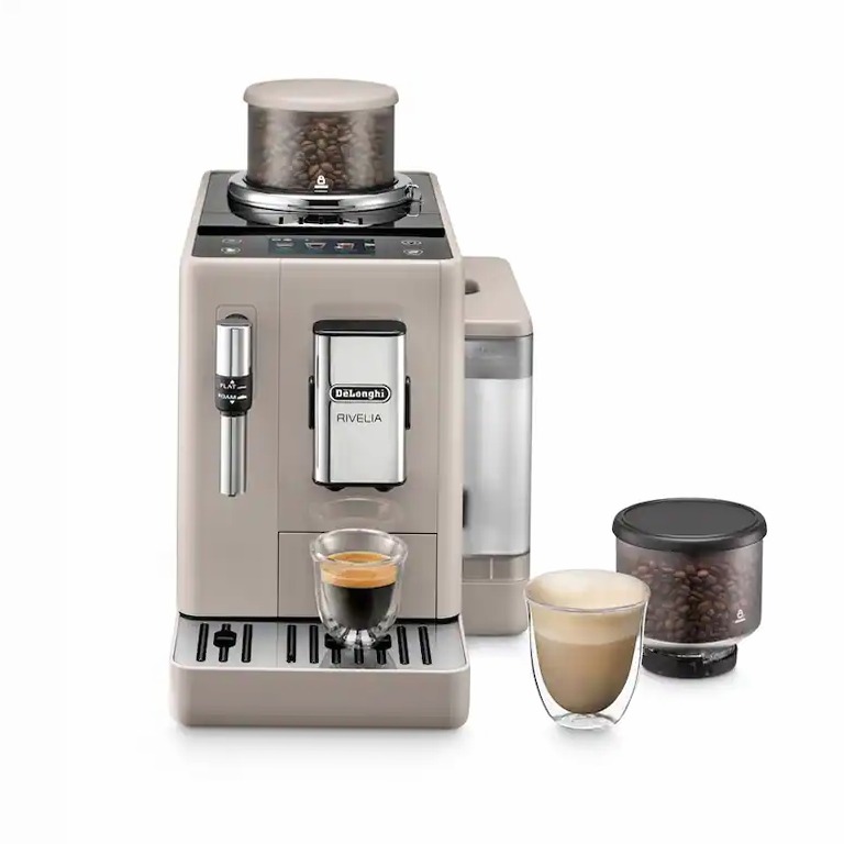 Macchina automatica per caffè Rivelia EXAM440.35.BG Beige 19bar Chicchi