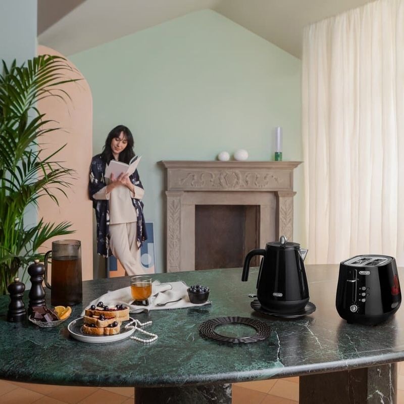 Tostapane Eclettica CTY2103.BK - De'Longhi 2 Nero