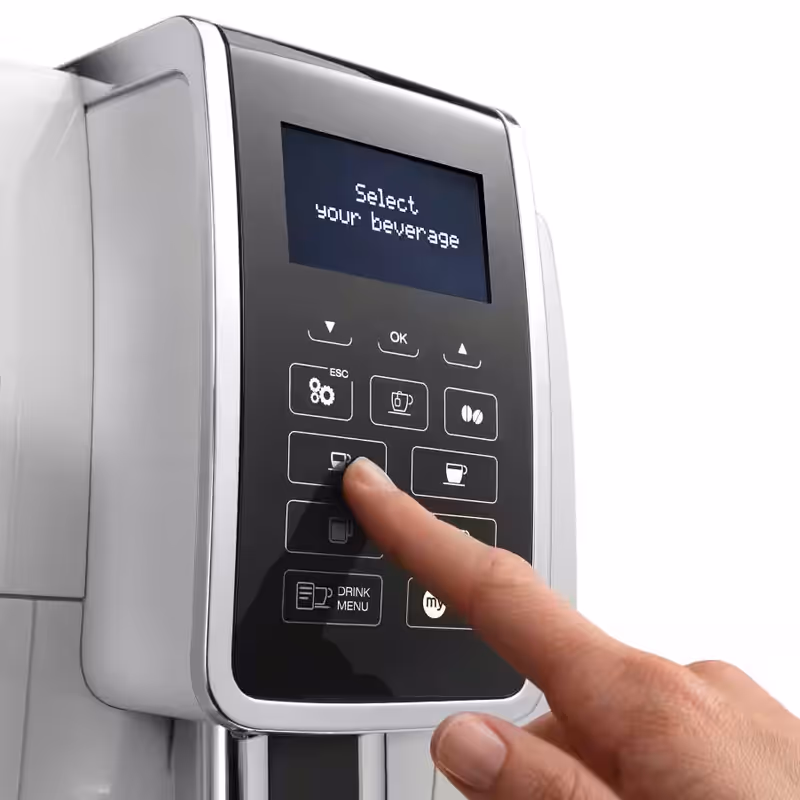 Macchina automatica per caffè in chicchi Dinamica ECAM350.35.W Bianco 15bar