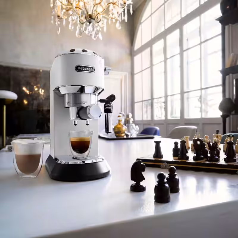 Macchina da caffè Dedica Style EC685.W Bianco 15bar