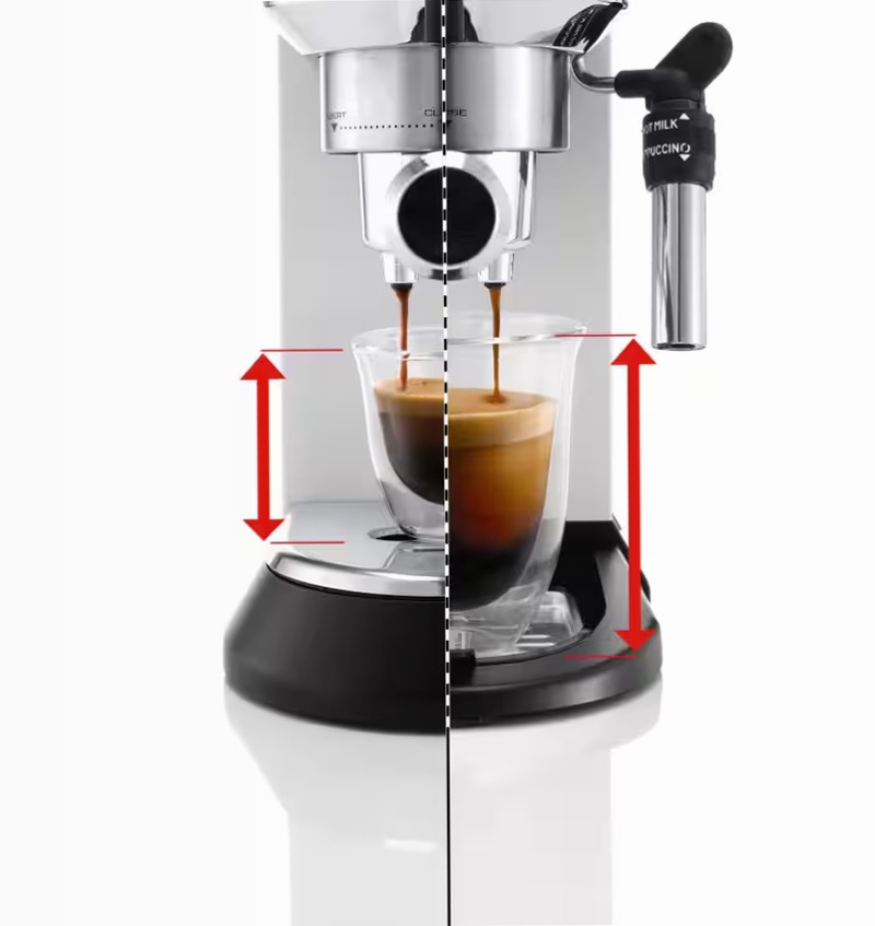 Macchina da caffè Dedica Style EC685.W Bianco 15bar