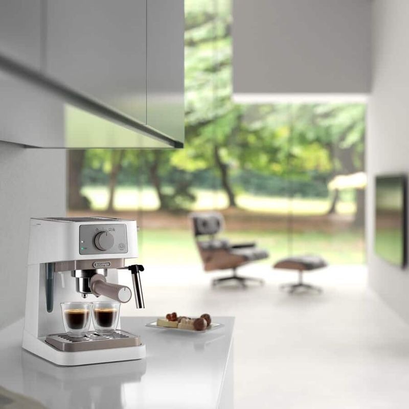 Macchina per Espresso Stilosa EC260.W Bianco 15bar