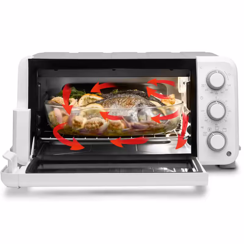 Forno elettrico a cavità compatte da 12 litri EO12512.WG Blu