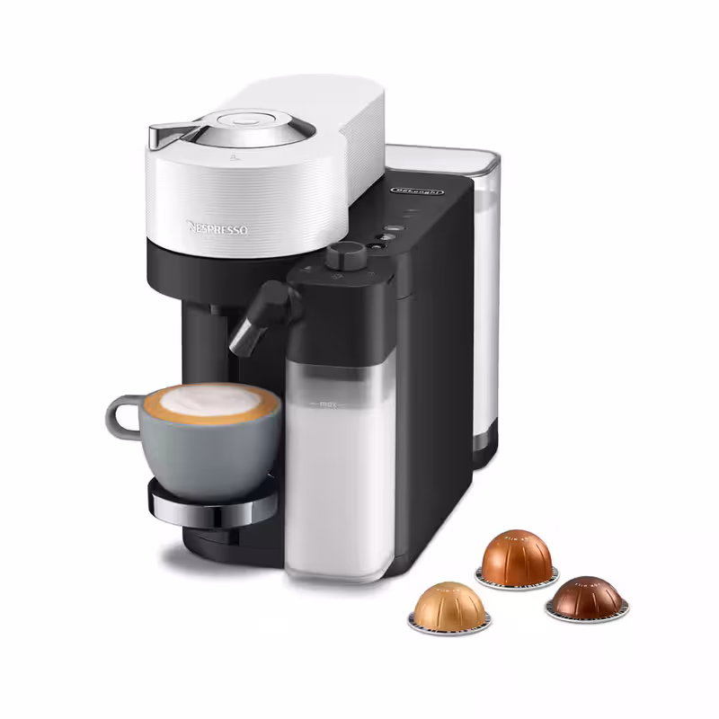 Macchina da caffè Nespresso Vertuo Lattissima ENV300.W Bianco
