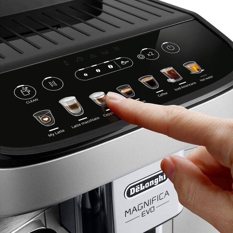 Macchina automatica per caffè Magnifica Evo ECAM290.85.SBX EX:1 Argento 15bar Chicchi