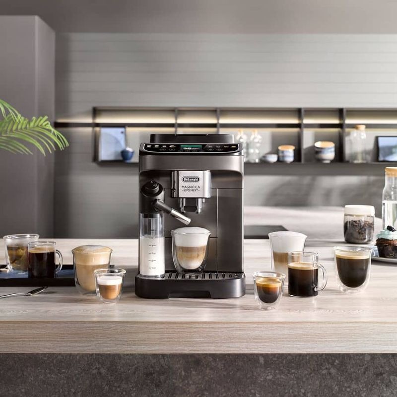Macchina automatica per caffè Magnifica Evo Next ECAM312.80.TB Titanio 1.1lt 15bar