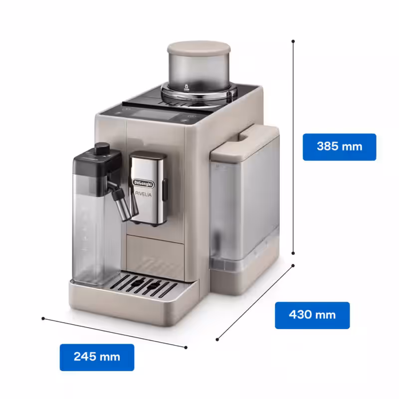 Macchina automatica per caffè in chicchi Rivelia EXAM440.55.BG