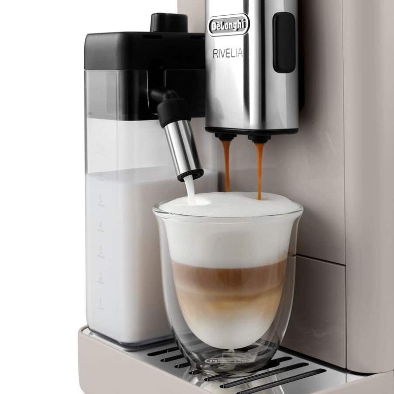 Macchina automatica per caffè Rivelia EXAM440.55.BG Beige 19bar Chicchi