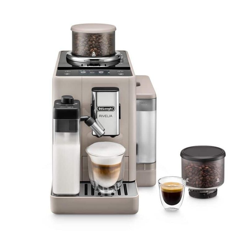 Macchina automatica per caffè Rivelia EXAM440.55.BG Beige 19bar Chicchi