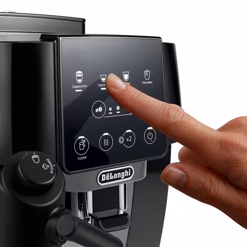 Macchina Automatica per Caffè Magnifica Start ECAM222.60.BG Nero 15bar Chicchi