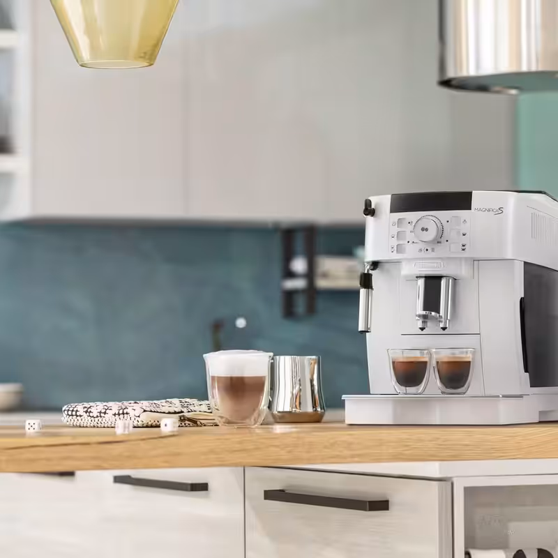 Macchina automatica per caffè ECAM22.110.W Bianco 15bar Chicchi