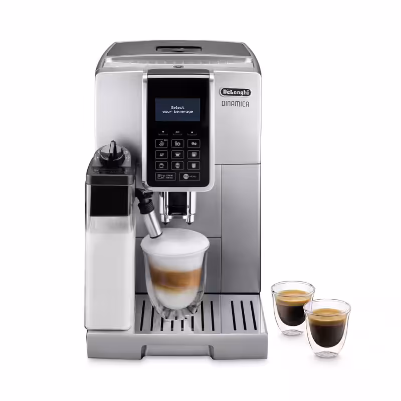 Macchina automatica per caffè Dinamica ECAM350.75.S Argento 15bar Chicchi