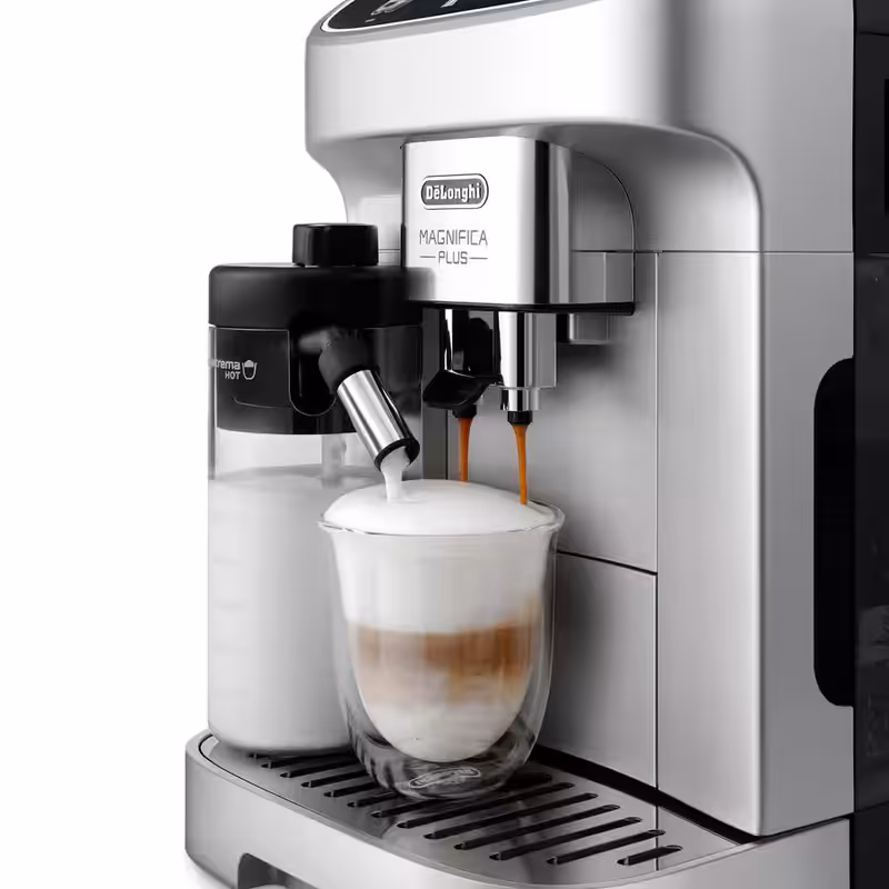 Macchina automatica per caffè Magnifica Plus ECAM322.70.SB Argento 15bar Chicchi
