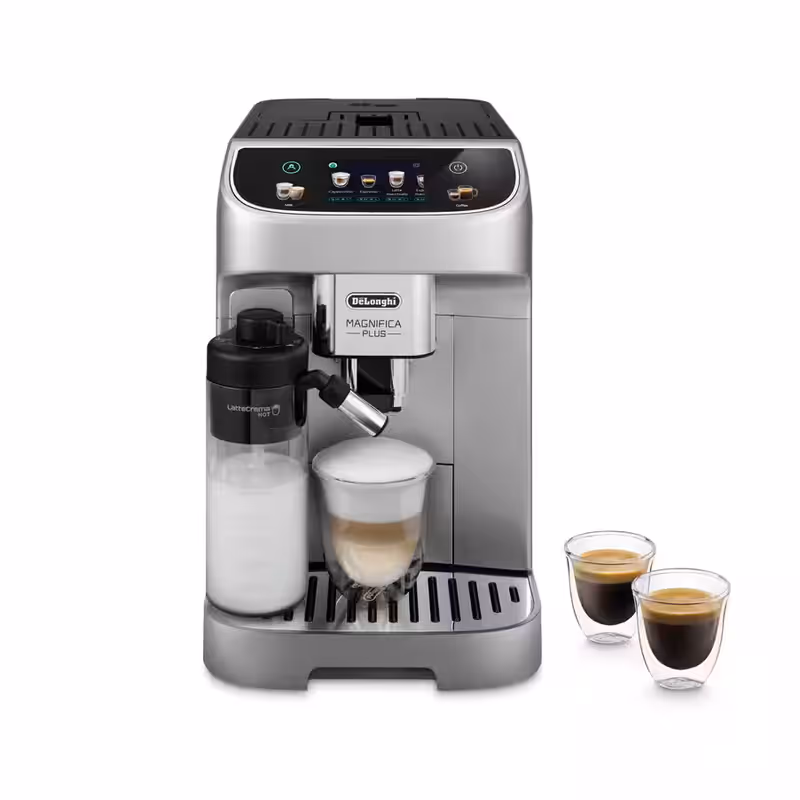 Macchina automatica per caffè Magnifica Plus ECAM322.70.SB Argento 15bar Chicchi