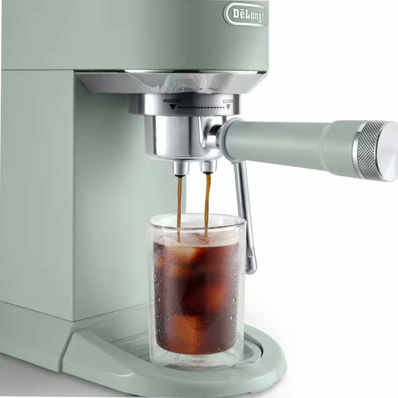 Macchina da caffè manuale Dedica Duo EC890.GR Verde 15bar
