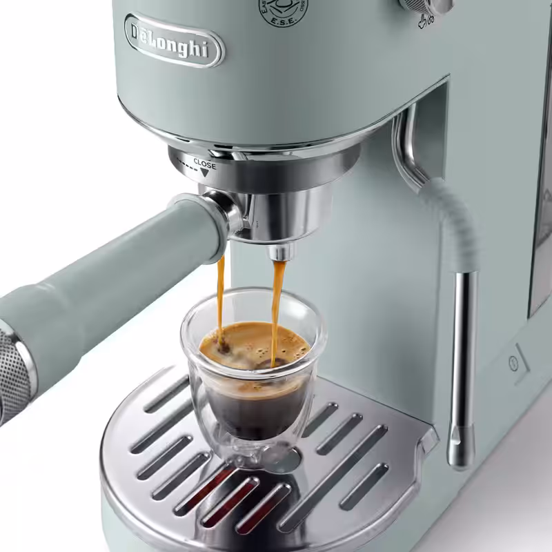 Macchina da caffè manuale Dedica Duo EC890.GR Verde 15bar