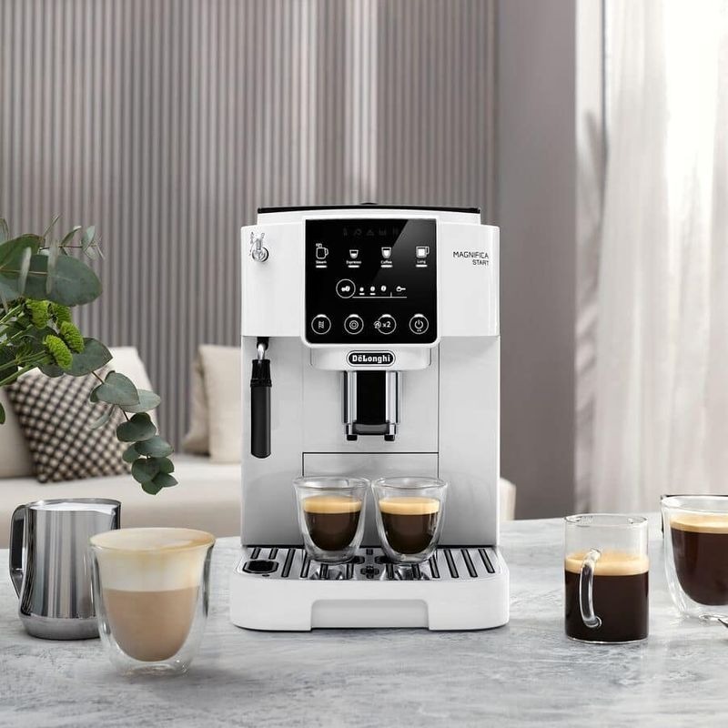 Macchina da caffè automatica Magnifica Start ECAM220.20.W Bianco 15bar