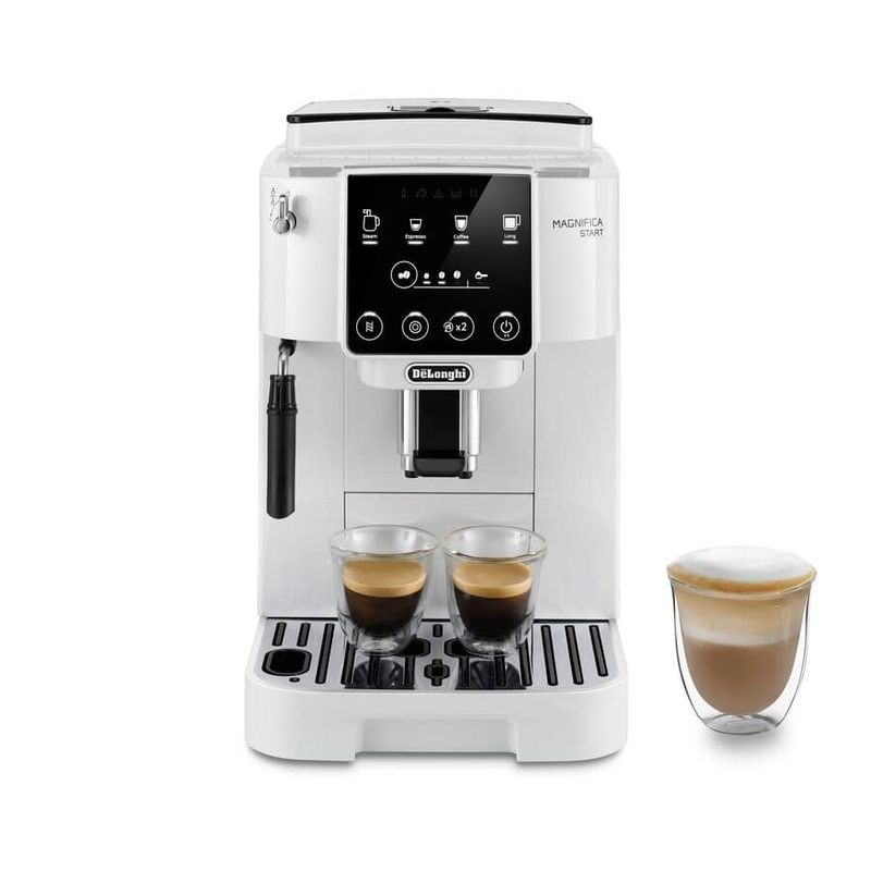 Macchina da caffè automatica Magnifica Start ECAM220.20.W Bianco 15bar
